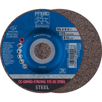 PFERD CC-GRIND (inkl. SOLID, FLEX, STRONG) CC-GRIND STRONG 115 SG STEEL