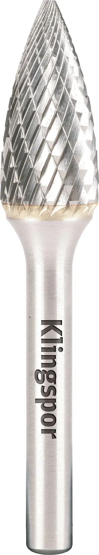 Klingspor - HF 100 G Hartmetallfräser, 6 x 18 x 6 mm Kreuzverzahnung