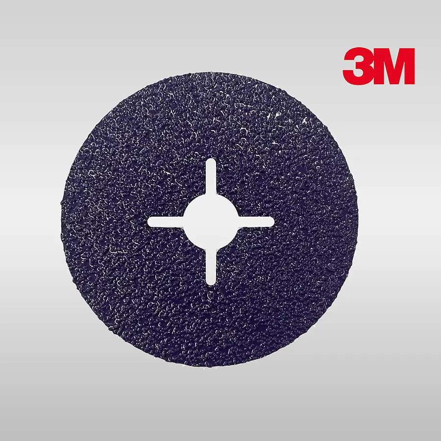 Violette 3M Fiberscheibe mit geschlitzter mittiger Aufnahme