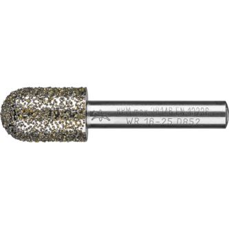 PFERD Dia.- und CBN-Schleifwerkzeuge Galvanik DWR-N 16-25/8 D 852