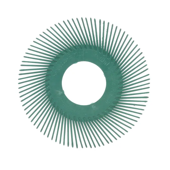 Scotch-Brite Radial Bristle Brush BB-ZB Einzelsegment, grün, 152,4 mm, P50, Typ A (Nachfüllpackung)