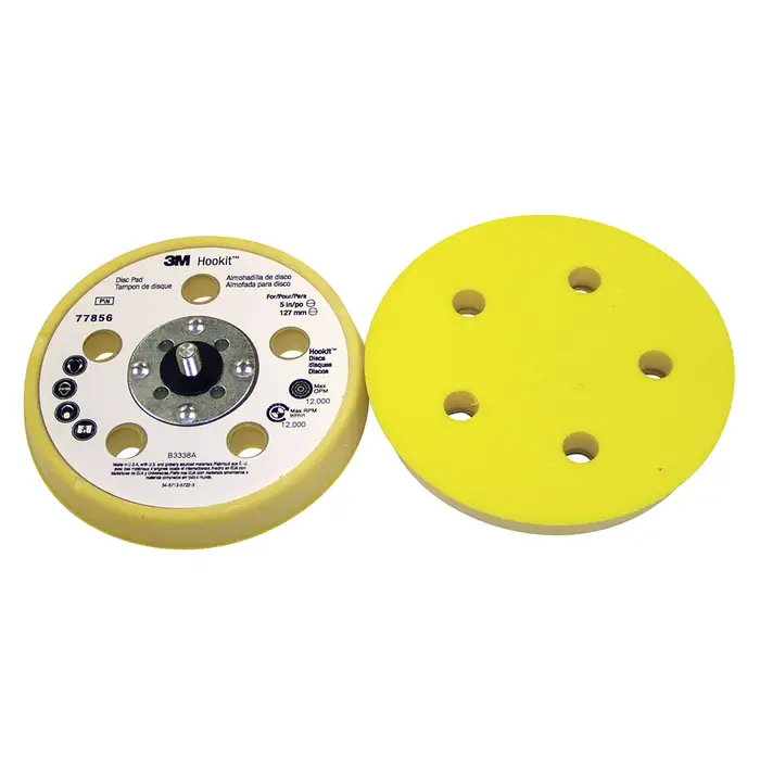 3M Hookit Stützteller Low Profile Finishing, 125 mm x 17,5 mm, 5-fach gelocht