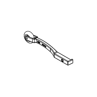 3M Kontaktarm für Feilenbandmaschine, 15 mm, 3 mm x 457 mm, 6 mm x 457 mm, für Eckprofile