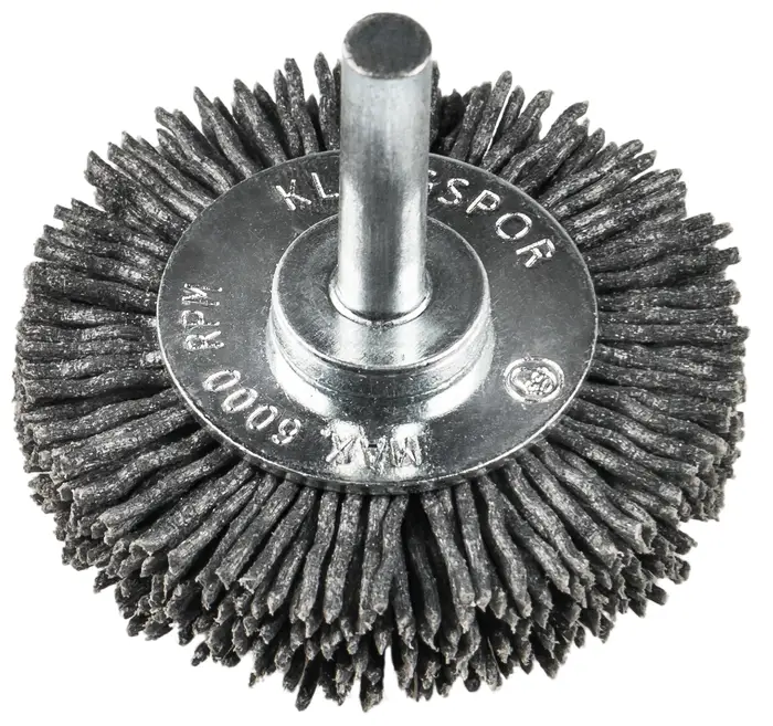 Klingspor - BRS 600 P Schaftrundbürste 600 P, 50 x 9 x 6 mm Polyamid SIC Korn 120