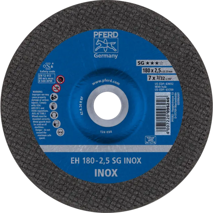 PFERD Trennscheiben EH 180-2,5 SG INOX