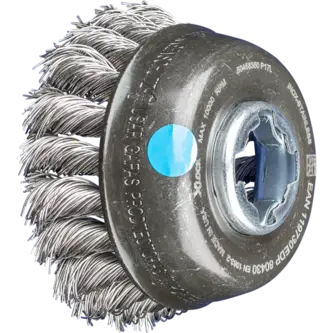 PFERD Topfbürsten mit Gewinde POS TBG 80/X-LOCK INOX 0,50