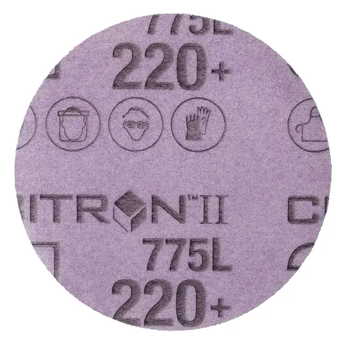 3M Cubitron II Hookit Filmscheibe 775L, 75 mm, 220+, ungelocht