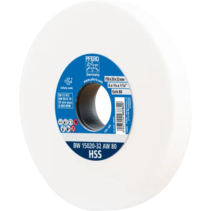 PFERD Schleifscheiben BW 15020-32 AW 80 HSS