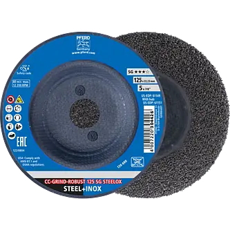 PFERD CC-GRIND (inkl. SOLID, FLEX, STRONG) CC-GRIND ROBUST 125 SG STEELOX