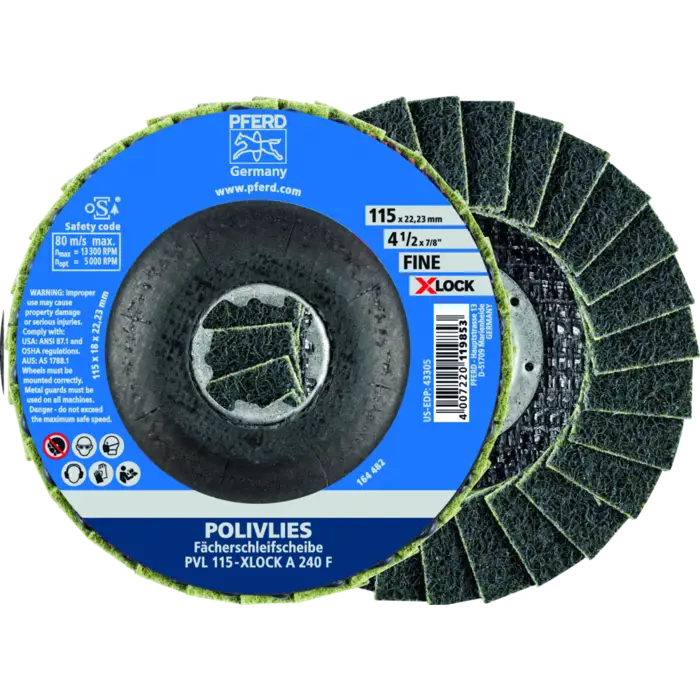 PFERD Vlieswerkzeuge PVL 115-X-LOCK A 240 F