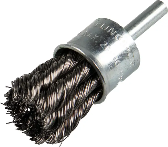 Klingspor - BPS 600 Z Pinselbürste gezopft Anzahl Reihen 1, 19 x 6 mm 0,35 Stahl