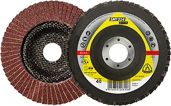 Klingspor - SMT 314 Schleifmopteller, 125 x 22,23 mm Korn 36 gewölbt