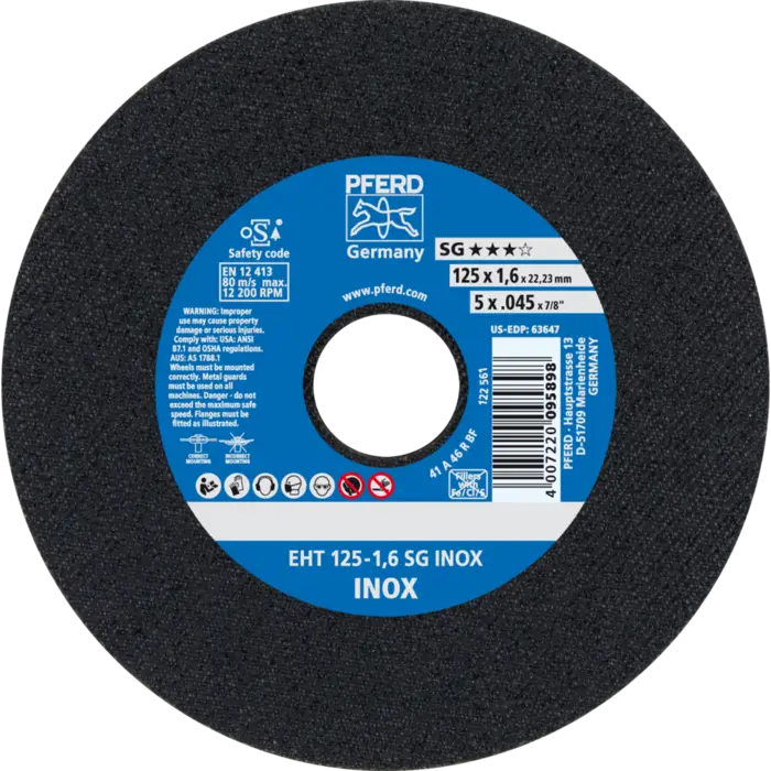 PFERD Trennscheiben EHT 125-1,6 SG INOX