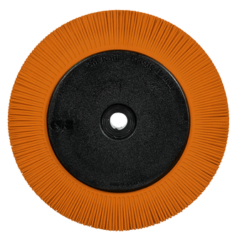 Scotch-Brite Precision Radial Bristle Brush, PN-RB, 80+, 203,2 mm x 25,4 mm x 31,75 mm (8 Zoll x 1 Zoll x 1-1/4 Zoll), Typ S, mit Flansch