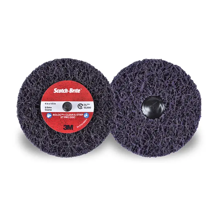 Scotch-Brite Roloc+ Grobreinigungsscheibe XT-ZR Pro, 100 mm x 13 mm x 6 mm, S XCRS
