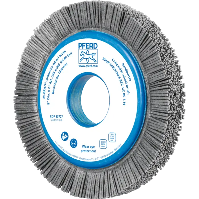 PFERD Bürsten mit Plastikkörper RBUP 20025/50,8 REC SiC 80 1,14