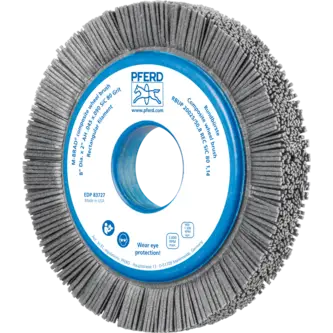 PFERD Bürsten mit Plastikkörper RBUP 20025/50,8 REC SiC 80 1,14