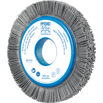 PFERD Bürsten mit Plastikkörper RBUP 20025/50,8 REC SiC 80 1,14