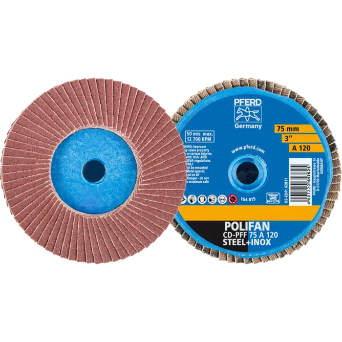 PFERD COMBIDISC-Schleifwerkzeuge CD PFF 75 A 120