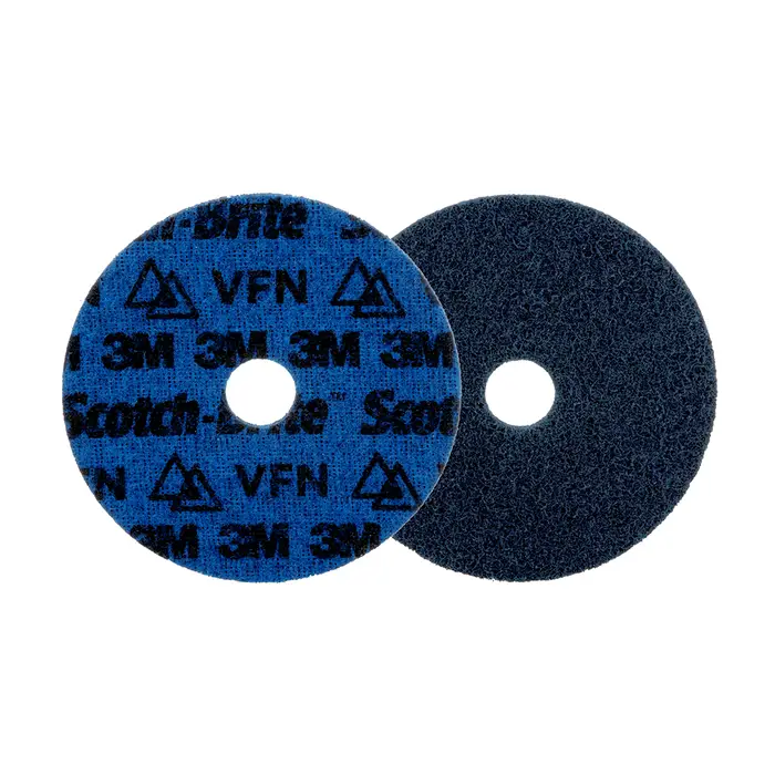 Scotch-Brite Präzisions-Vliesscheibe, PN-DH, Sehr fein, 125 mm x 22,23 mm, 25/Innenverpackung, 100 Stück/Karton