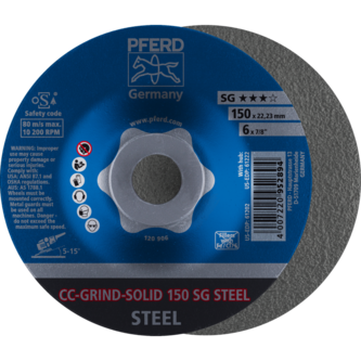 PFERD CC-GRIND (inkl. SOLID, FLEX, STRONG) CC-GRIND SOLID 150 SG STEEL