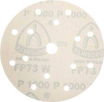 Klingspor - FP 73 WK Scheibe kletthaftend wirkstoffbeschichtet, 150 mm Korn 800 Lochform GLS47