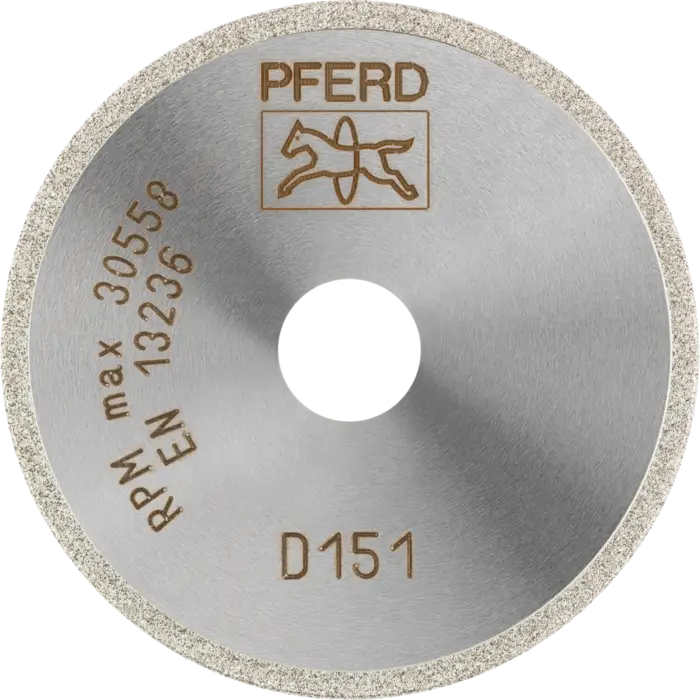 PFERD Dia.- und CBN-Trennwerkzeuge Galvanik D1A1R 50-1,4-10 D 151 GAD