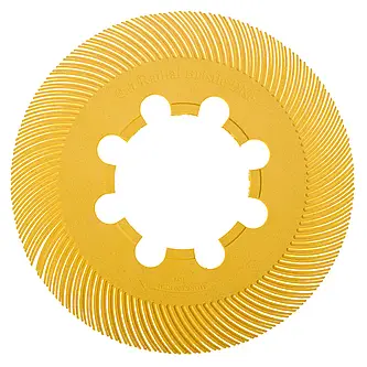 Scotch-Brite Radial Bristle Brush BB-ZB Einzelsegment, gelb, 193,5 mm, P80, Typ C (Nachfüllpackung)
