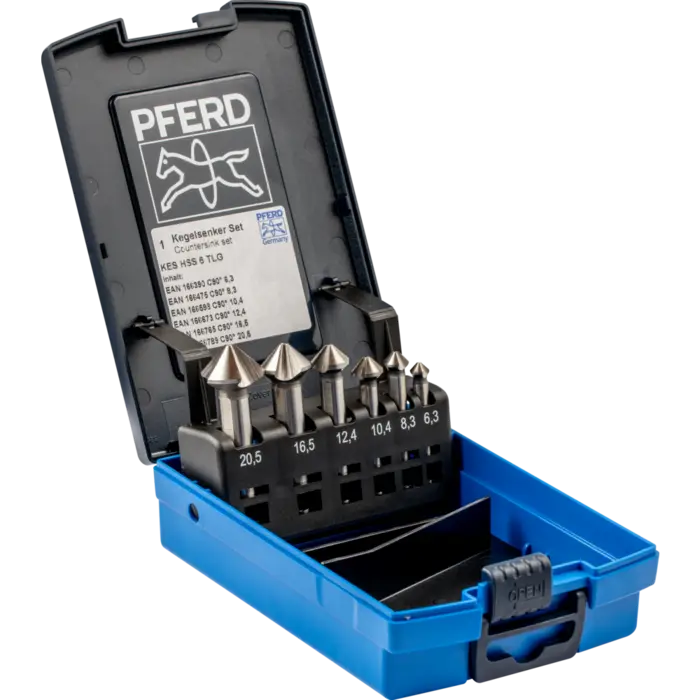 PFERD Bohr- und Senkwerkzeuge SET KES HSS DIN 335 C90? 6