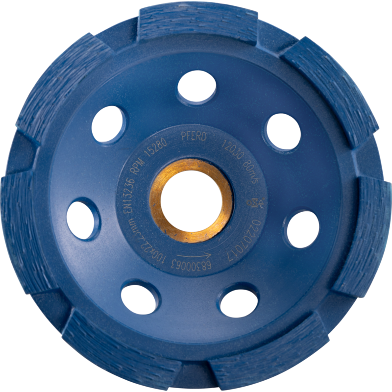 PFERD Diamantwerkzeuge für die Bauindustrie DCW 1R 100X6X22,23 PSF