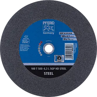 PFERD HEAVY DUTY SGP bis ? 2000 mm 100 T 500-6,3 L SGP HD STEEL/40,0
