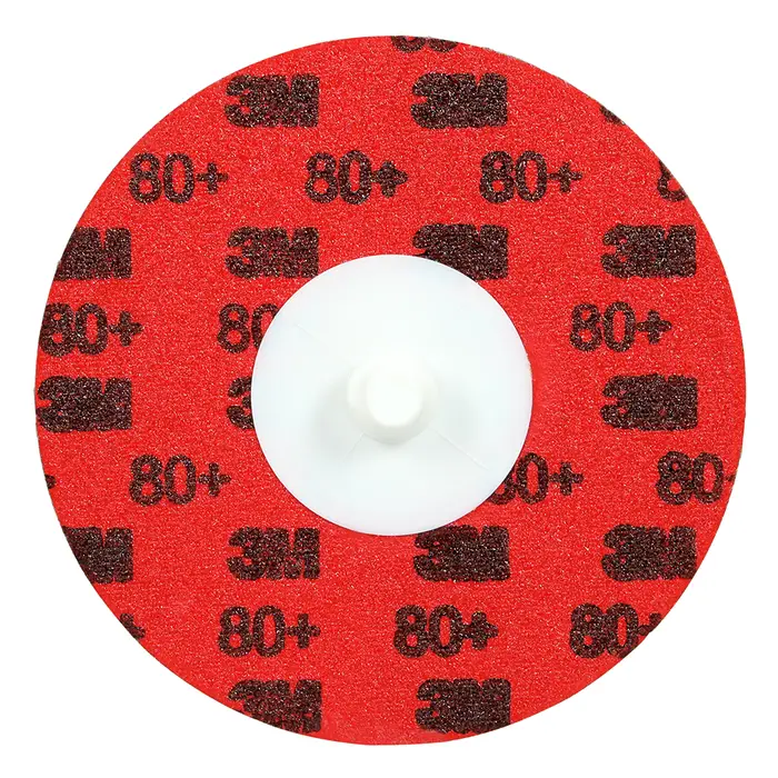 3M Roloc Langlebige Kantenscheibe 767F, 80+ YF-Trägermaterial, TR, kastanienbraun, 76,2 mm, Die R300V, 50/Karton, 200 Stück/Packung