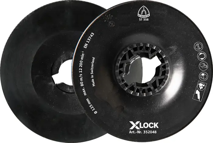 Klingspor - ST 358 FI-Stützteller, 115 mm X-LOCK