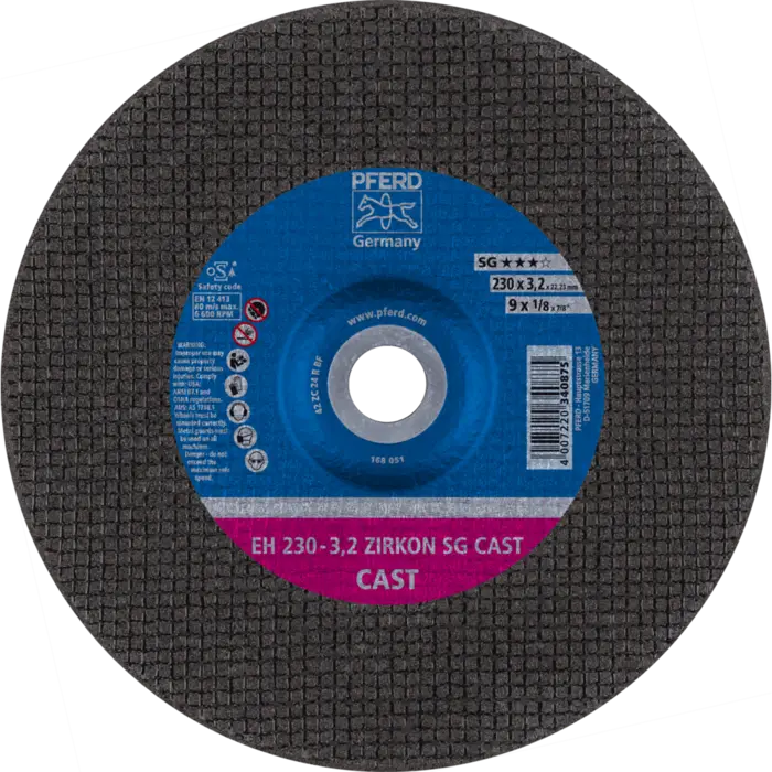 PFERD Trennscheiben EH 230-3,2 ZIRKON SG CAST