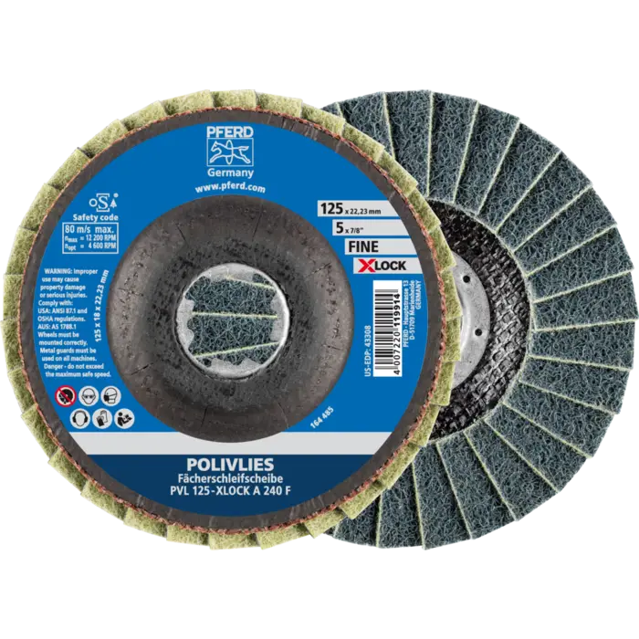 PFERD Vlieswerkzeuge PVL 125-X-LOCK A 240 F