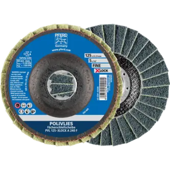 PFERD Vlieswerkzeuge PVL 125-X-LOCK A 240 F