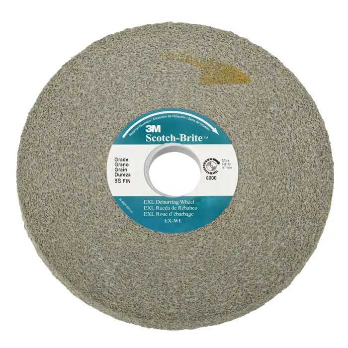 Scotch-Brite EXL Entgratungs-Kompaktscheibe XL-WL, 304,8 mm x 12,7 mm x 127 mm, 8S FIN