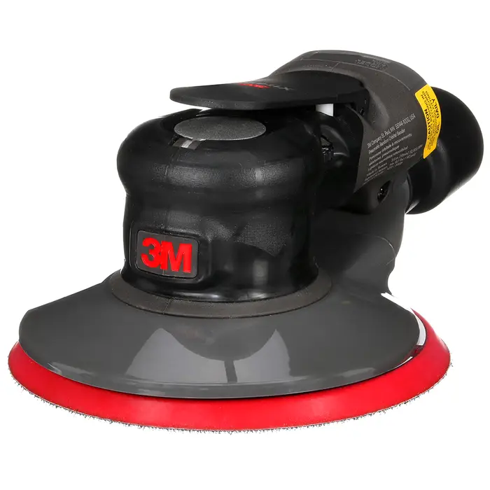 3M Xtract Druckluft-Exzenterschleifer, 88956, 150 mm, Zentralvakuum, 9,5 mm Schleifhub