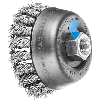 PFERD Topfbürsten mit Gewinde TBG 80/M14 INOX 0,50