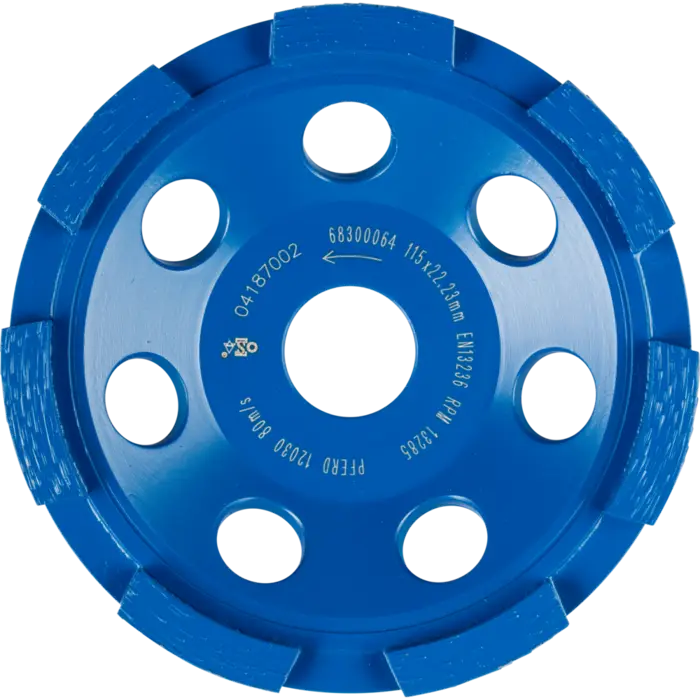 PFERD Diamantwerkzeuge für die Bauindustrie DCW 1R 115X6X22,23 PSF