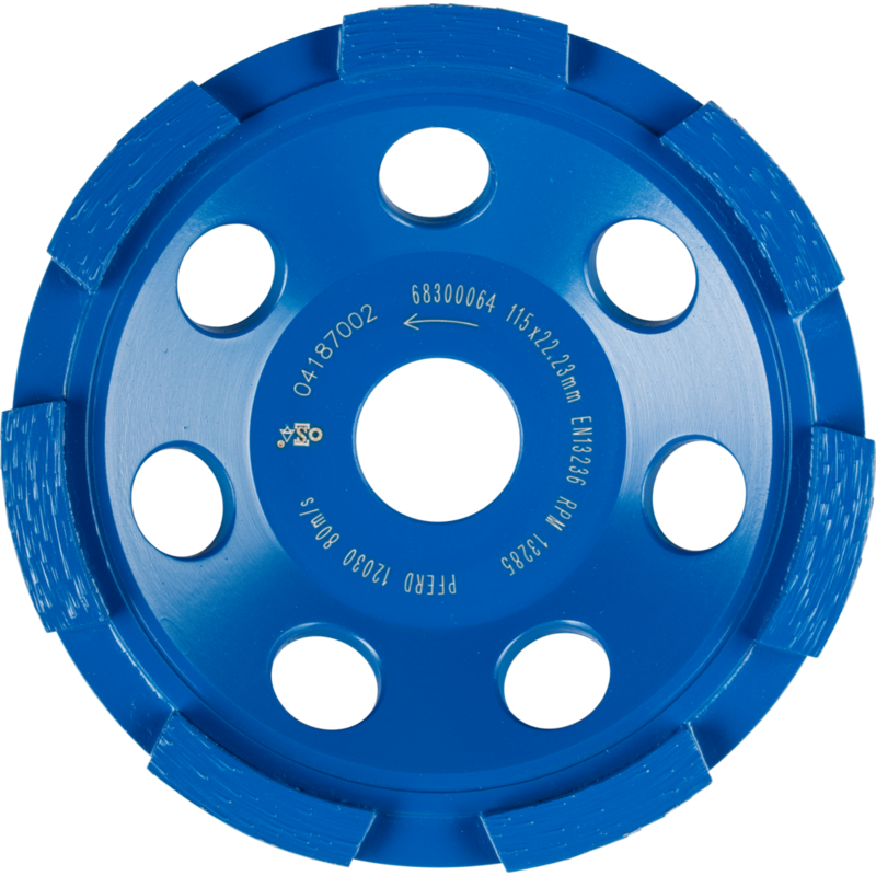 PFERD Diamantwerkzeuge für die Bauindustrie DCW 1R 115X6X22,23 PSF