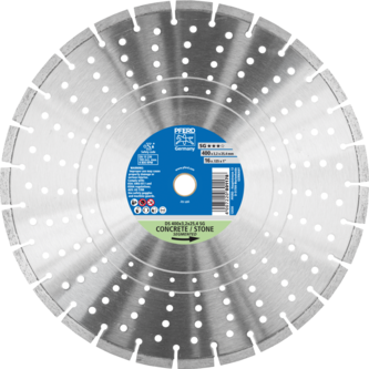 PFERD Diamantwerkzeuge für die Bauindustrie DS 400 x 3,2 x 25,4 SG