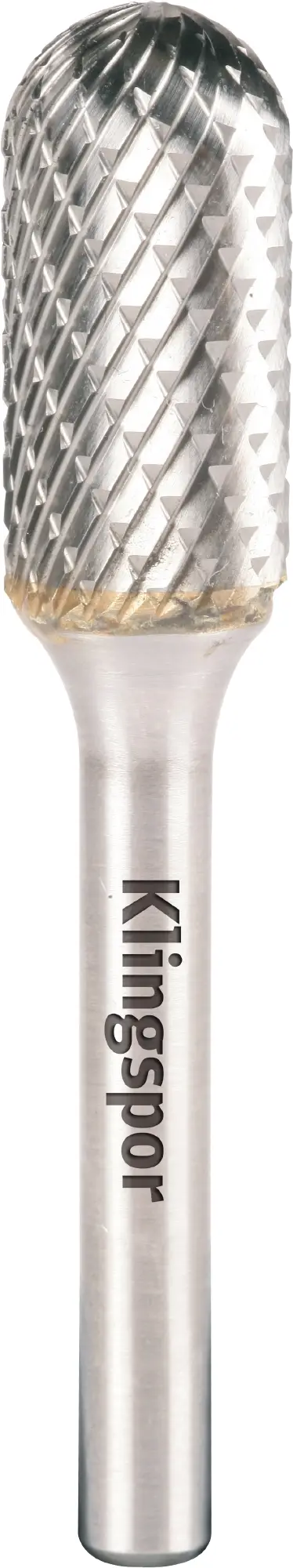 Klingspor - HF 100 C Hartmetallfräser, 8 x 19 x 6 mm Spezialverzahnung Inox