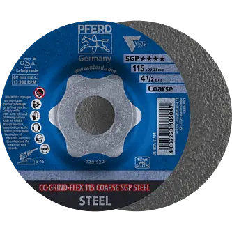 PFERD CC-GRIND (inkl. SOLID, FLEX, STRONG) CC-GRIND FLEX 115 COARSE SGP STEEL