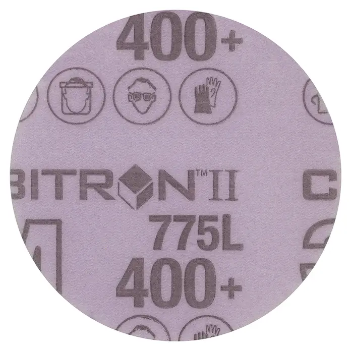 3M Cubitron II Hookit Filmscheibe 775L, 75 mm, 400+, ungelocht