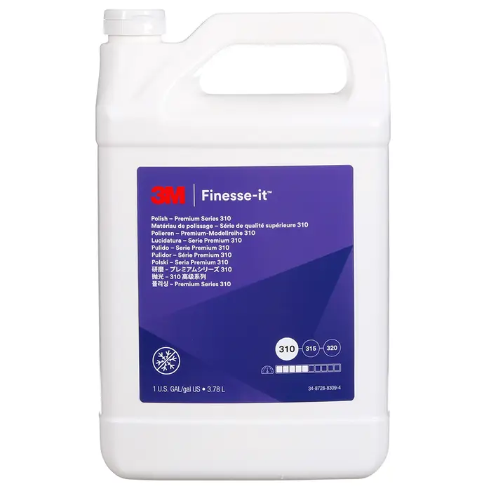 3M Finesse-It Premium Politur 310, 75361, 3.875L, 4 Flaschen/Case