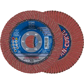 PFERD POLIFAN-Fächerscheiben PFR 115-L A 40 SGP CURVE ALU