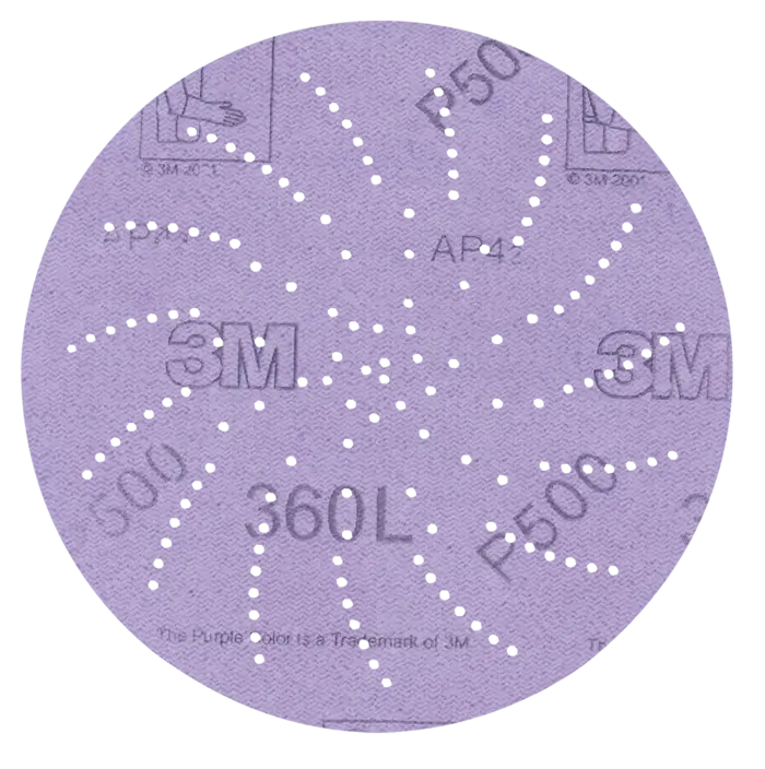 3M Xtract Filmscheibe 360L, 127 mm, P320, 500LG, 01707