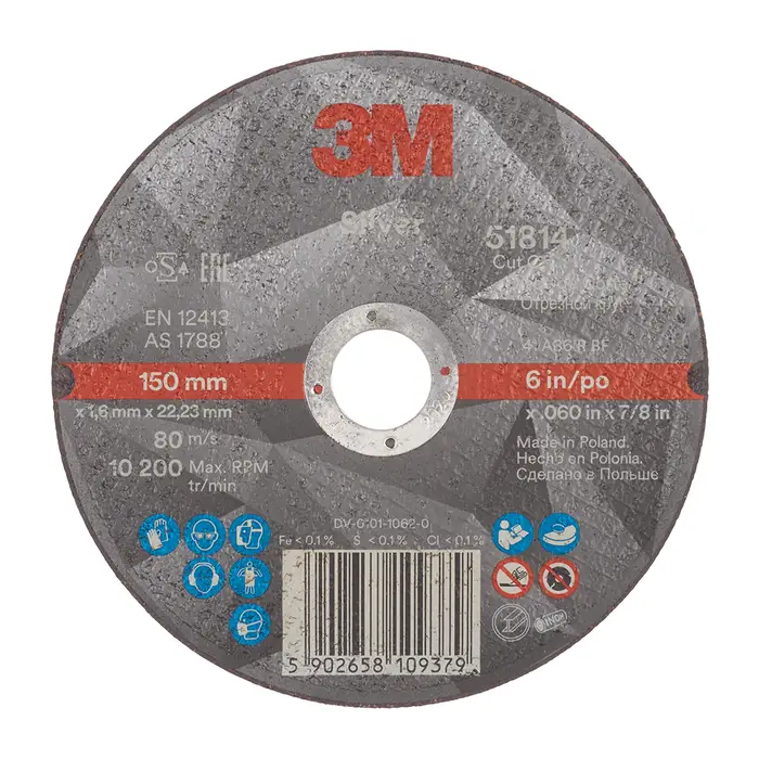 3M Silver Trennscheibe, T41, 150 mm x 1,6 mm x 22 mm