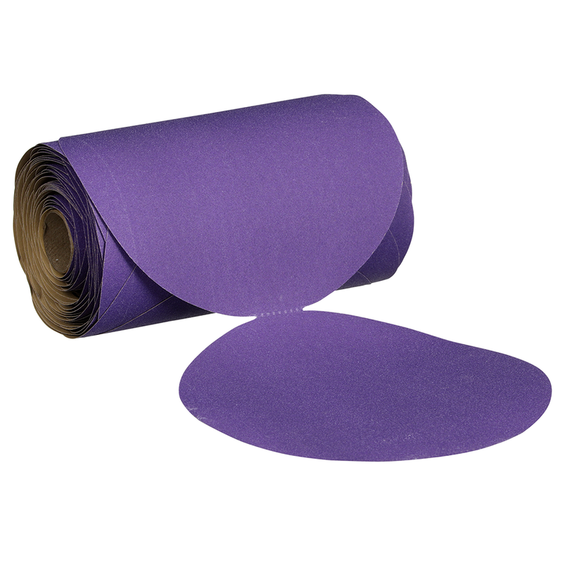 3M Cubitron II Stikit Papierscheibenrolle 732U, 240+ C-weight, 152 mm x NH, Die 600Z, 100 Discs/Roll, 4 Rolls/Case